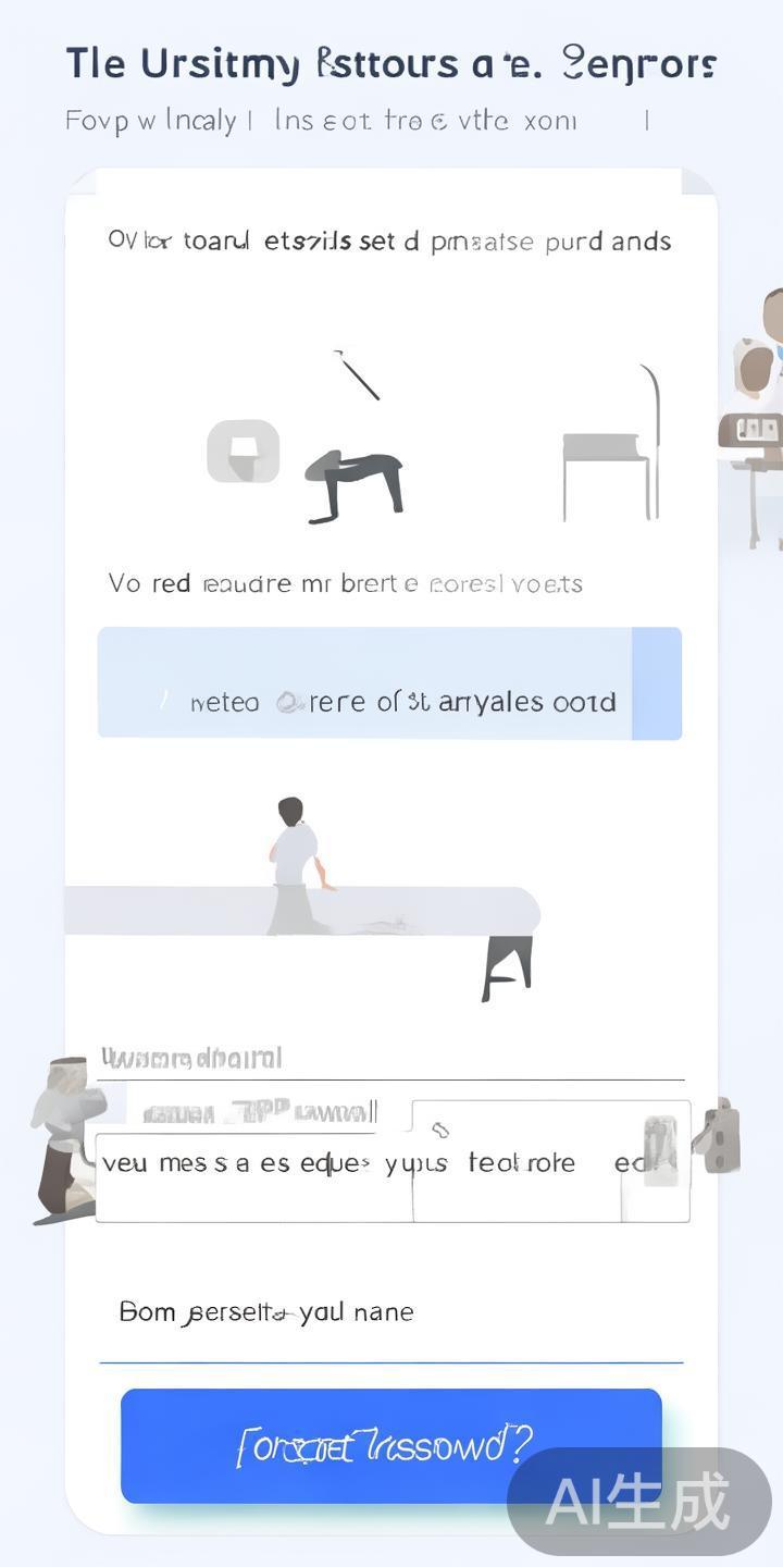 第二步：如果密码忘记，可以通过“忘记密码”功能进行